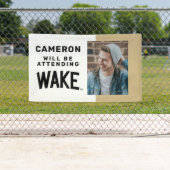 ウェイクフォレスト大学 |アーチをスリープ解除 横断幕 (インサイチュ)