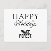 ウェイクフォレスト大学 | ウェイクフォレスト シーズンポストカード (正面)