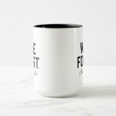 ウェイクフォレスト大学 |フォレストのスリープ解除 マグカップ (中央)