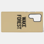 ウェイクフォレスト大学 |フォレストのスリープ解除 SAMSUNG GALAXYケース (裏面横)