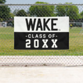 ウェイクフォレスト大学 |ワードマークのスリープ解除 横断幕 (インサイチュ)