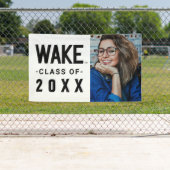 ウェイクフォレスト大学 |ワードマークのスリープ解除 横断幕 (インサイチュ)