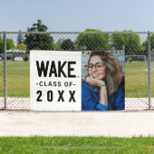 ウェイクフォレスト大学 |ワードマークのスリープ解除 横断幕 (インサイチュ)