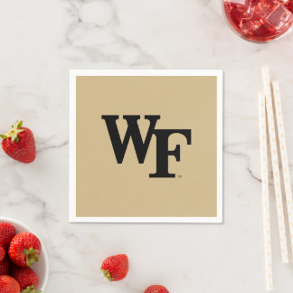 ウェイクフォレスト大学 | WF スタンダードカクテルナプキン