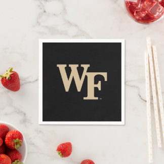 ウェイクフォレスト大学 | WF スタンダードカクテルナプキン