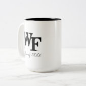 ウェイクフォレスト大学 | WF ツートーンマグカップ (正面左)