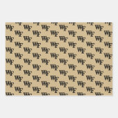 ウェイクフォレスト大学 | WF ラッピングペーパーシート (正面2)