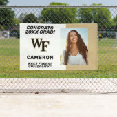ウェイクフォレスト大学 | WF 横断幕 (インサイチュ)