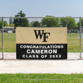 ウェイクフォレスト大学 | WF 横断幕 (インサイチュ)