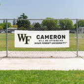 ウェイクフォレスト大学 | WF 横断幕 (インサイチュ)