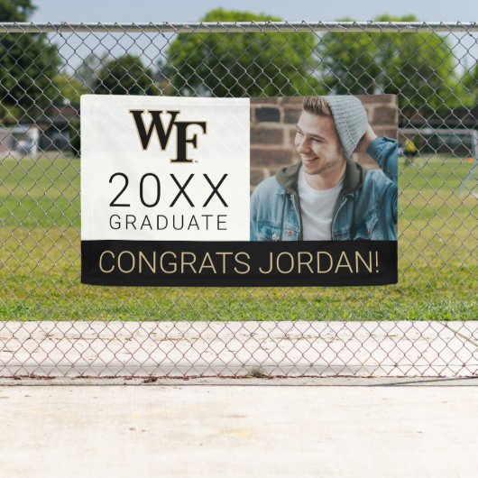 ウェイクフォレスト大学 | WF 横断幕 (インサイチュ)