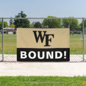 ウェイクフォレスト大学 | WF 横断幕 (インサイチュ)