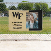ウェイクフォレスト大学 | WF 横断幕 (インサイチュ)