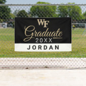 ウェイクフォレスト大学 | WF 横断幕 (インサイチュ)