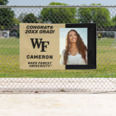 ウェイクフォレスト大学 | WF 横断幕 (インサイチュ)