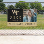 ウェイクフォレスト大学 | WF 横断幕 (インサイチュ)