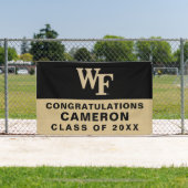 ウェイクフォレスト大学 | WF 横断幕 (インサイチュ)