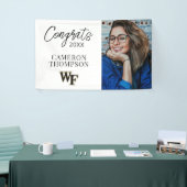 ウェイクフォレスト大学 | WF 横断幕 (トレードショー)