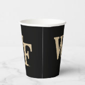 ウェイクフォレスト大学 | WF 紙コップ (右)