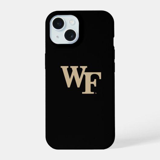 ウェイクフォレスト大学 | WF iPhone 15ケース (裏面)