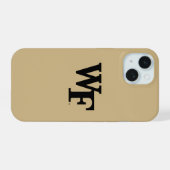 ウェイクフォレスト大学 | WF iPhone 15ケース (裏面横)