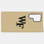 ウェイクフォレスト大学 | WF SAMSUNG GALAXYケース (裏面横)