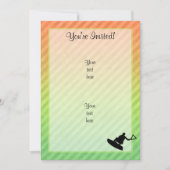 ウェイクボーダー 招待状 (正面)