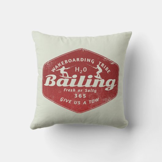 ウェイクボーディングウェイクボーダー クッション (裏面)