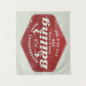 ウェイクボーディングウェイクボーダー タペストリー (正面)