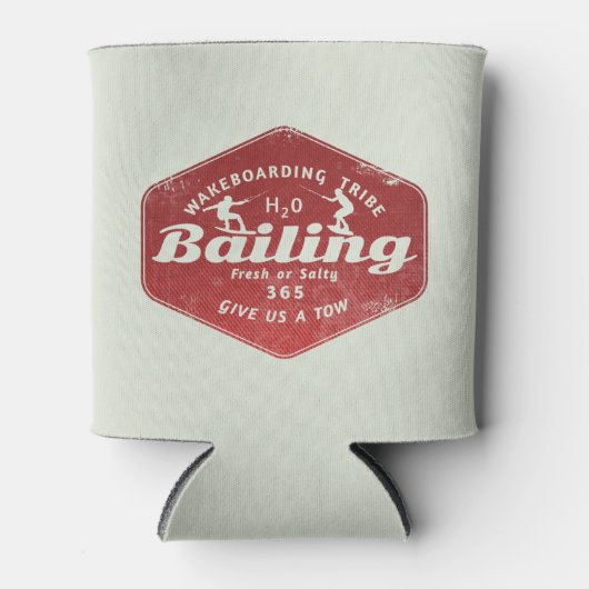 ウェイクボーディングウェイクボーダー 缶クーラー (正面)