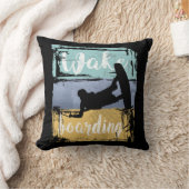 ウェイクボーディングレトロウェイクボーダー クッション (ブランケット)