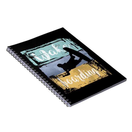ウェイクボーディングレトロウェイクボーダー ノートブック (右側)