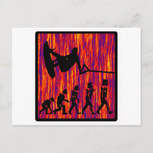 ウェイクボードは常に進化 ポストカード