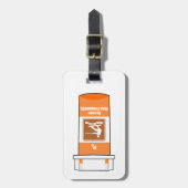 ウェイクボードは薬だ ラゲッジタグ (正面縦)