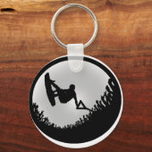 ウェイクボードザメイン キーホルダー (正面)