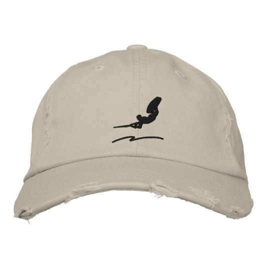 ウェイクボードハット 刺繍入りキャップ (正面)