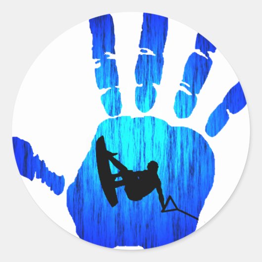 ウェイクボードハンドトラスト ラウンドシール (正面)