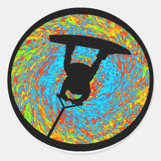 ウェイクボードローリー被保険者 ラウンドシール (正面)