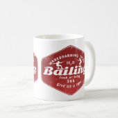 ウェイクボード保釈 コーヒーマグカップ (正面右)