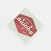 ウェイクボード保釈 スタンダードランチョンナプキン (角)