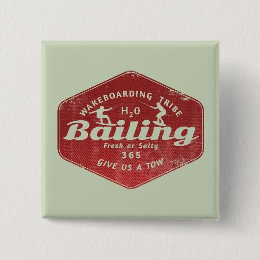 ウェイクボード保釈 缶バッジ (正面)