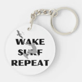 ウェイクボード愛好家チェーン キーホルダー (裏面)