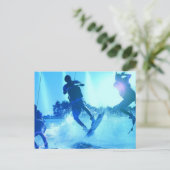 ウェイクボード3Oポストカード ポストカード (スタンド正面)