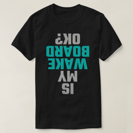 ウェイクボード5 Tシャツ (デザイン正面)