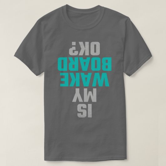 ウェイクボード5 Tシャツ (デザイン正面)