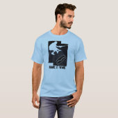 ウェイクボード/ウェイクシェートロンスリーブ Tシャツ (正面フル)