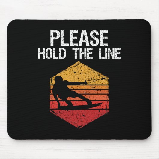 ウェイクボード ウェイクボーダー ウェイクボード フリースタイル ウェイク マウスパッド (正面)