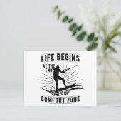 ウェイクボード |ウォータースキー・ウェイクボードの海の贈り物 ポストカード (スタンド正面)