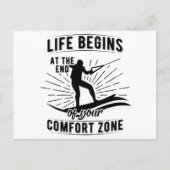 ウェイクボード |ウォータースキー・ウェイクボードの海の贈り物 ポストカード (正面)