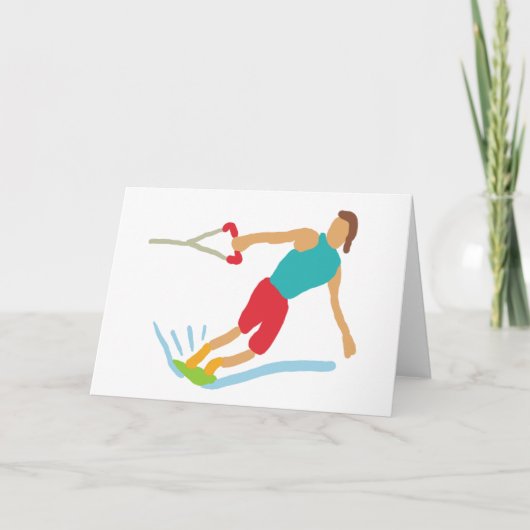 ウェイクボード カード (正面)